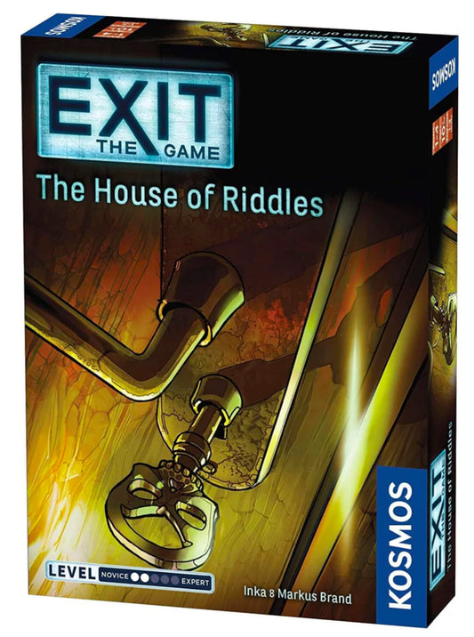 Thames & Kosmos Exit The House of Riddles Card Based Home Escape Room Game
