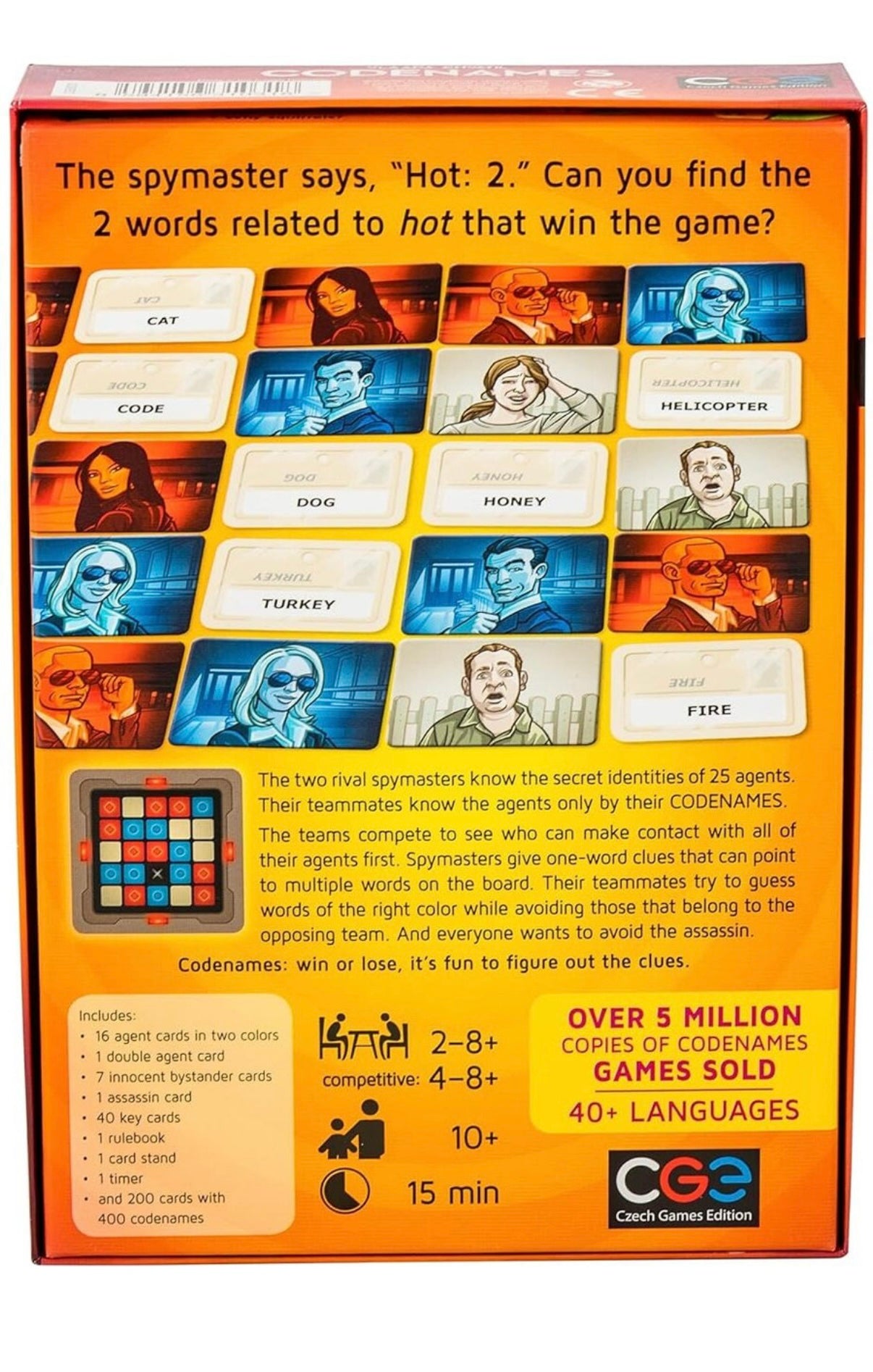Codenames – The Ultimate Word & Spy Game