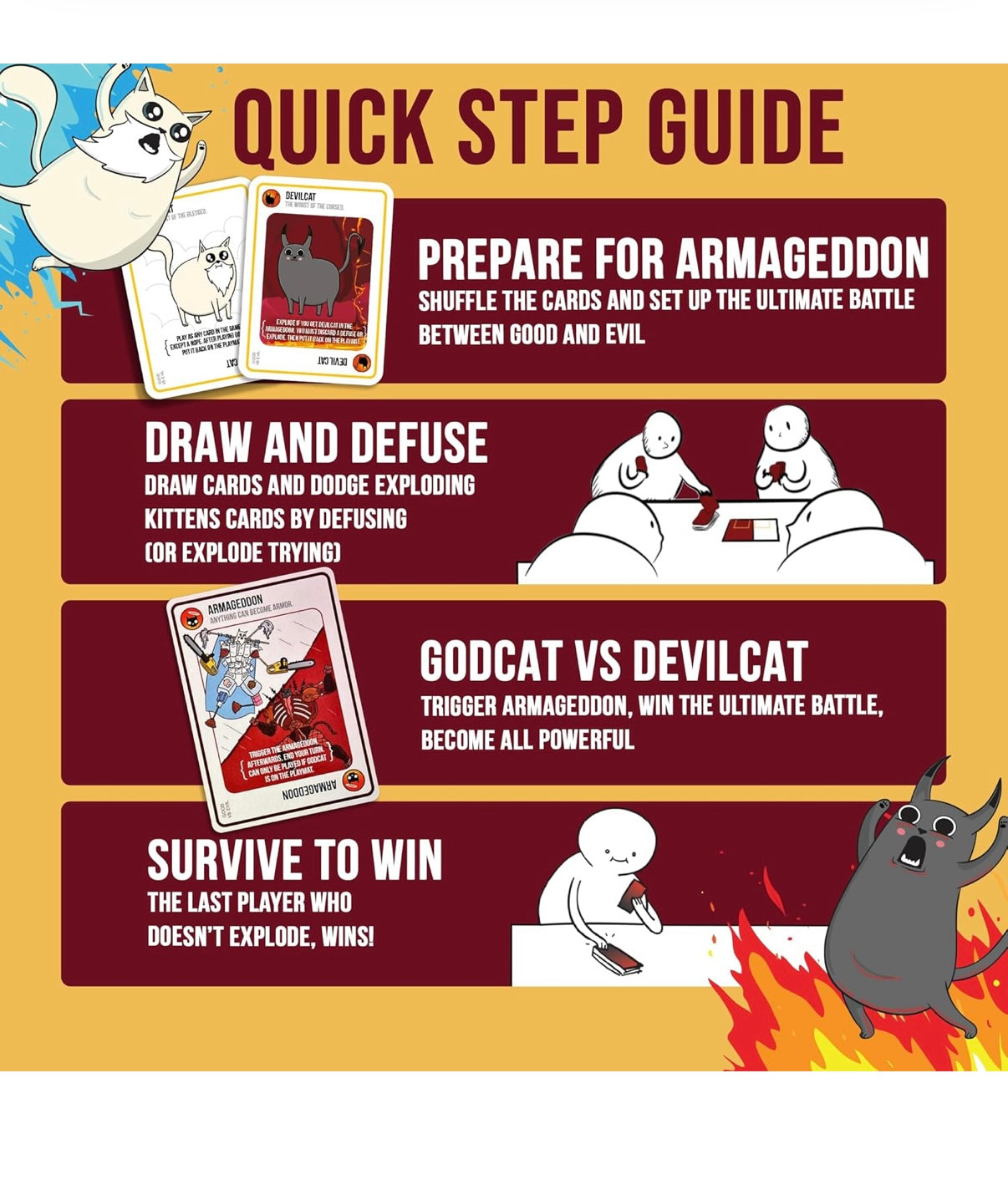 Exploding Kittens: Good vs Evil