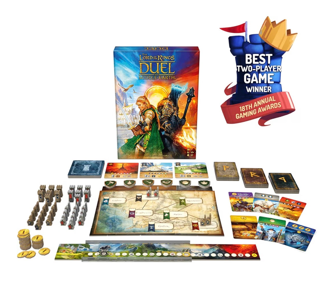 The Lord of The Rings: Duel for Middle-Earth Board Game