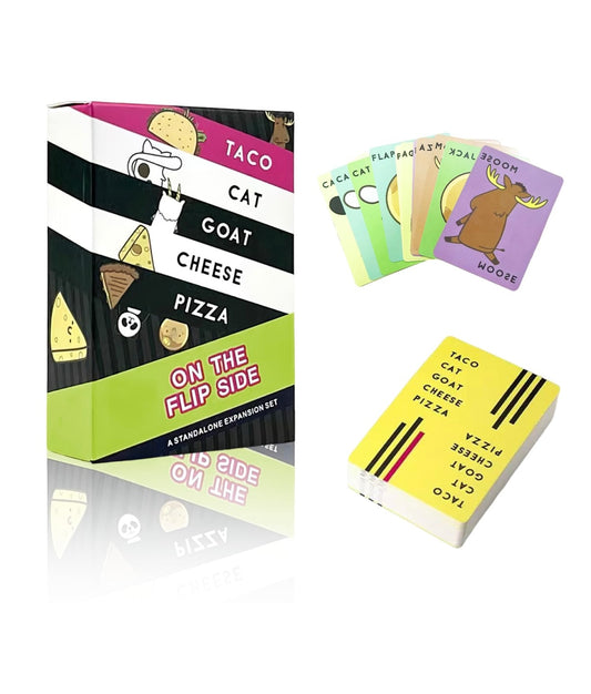 Taco Cat Goat Cheese Pizza: On the flip side