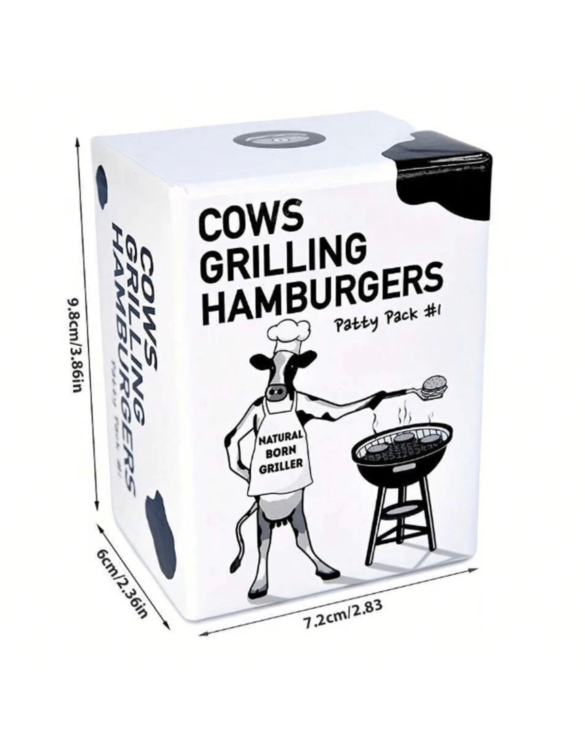 Cows Grilling Hamburgers