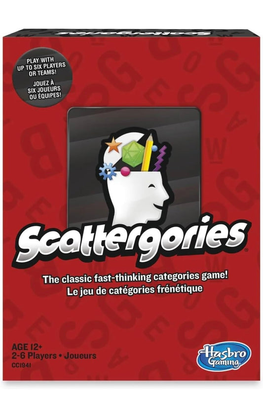 Scattergories – The Fast-Thinking Category Game!