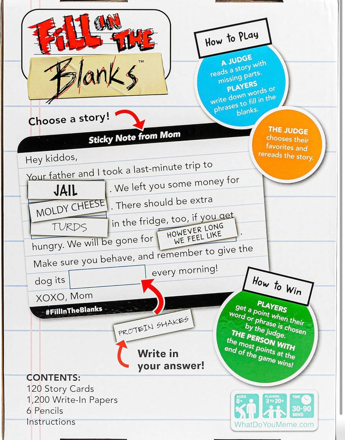 Fill In The blanks