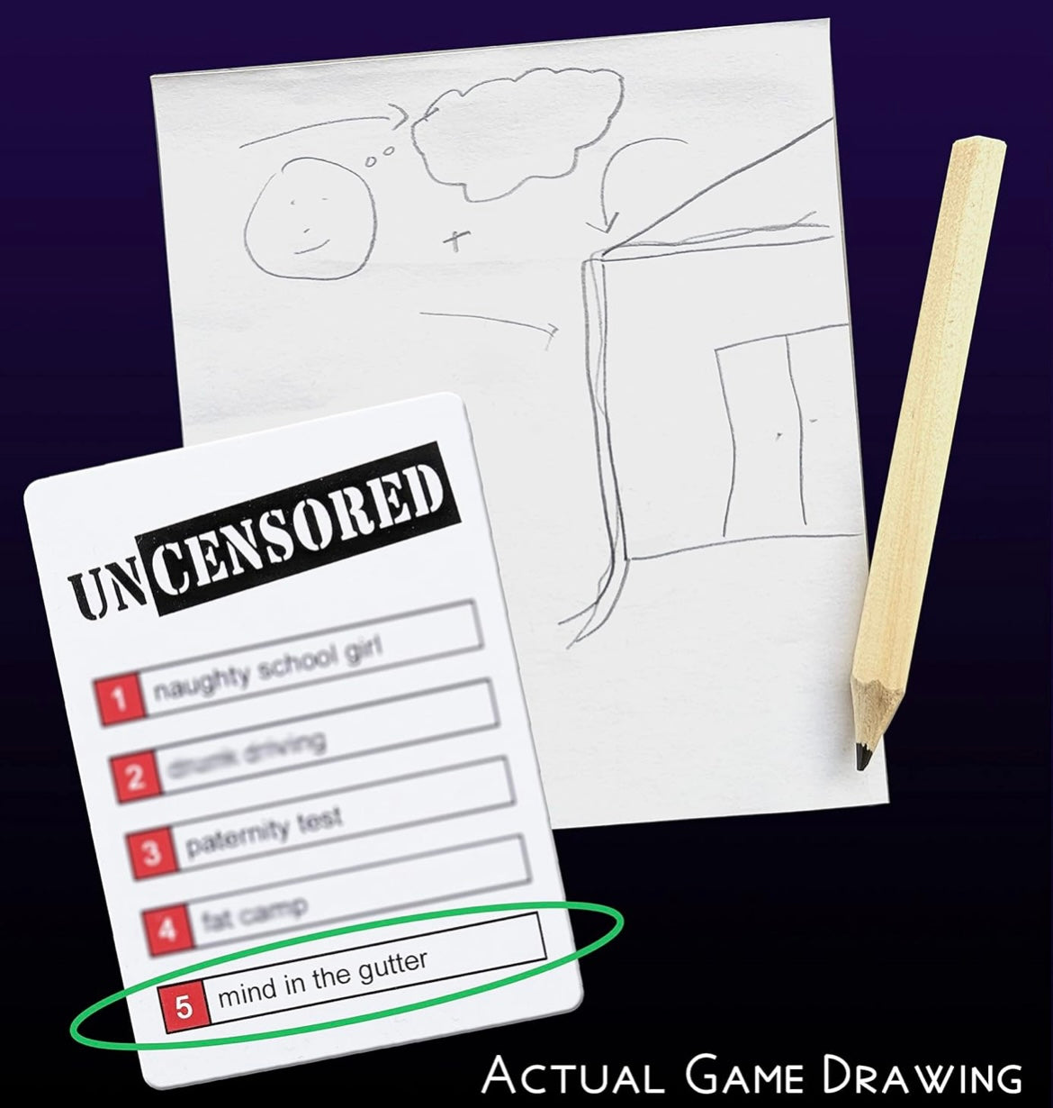 Drawing without dignity