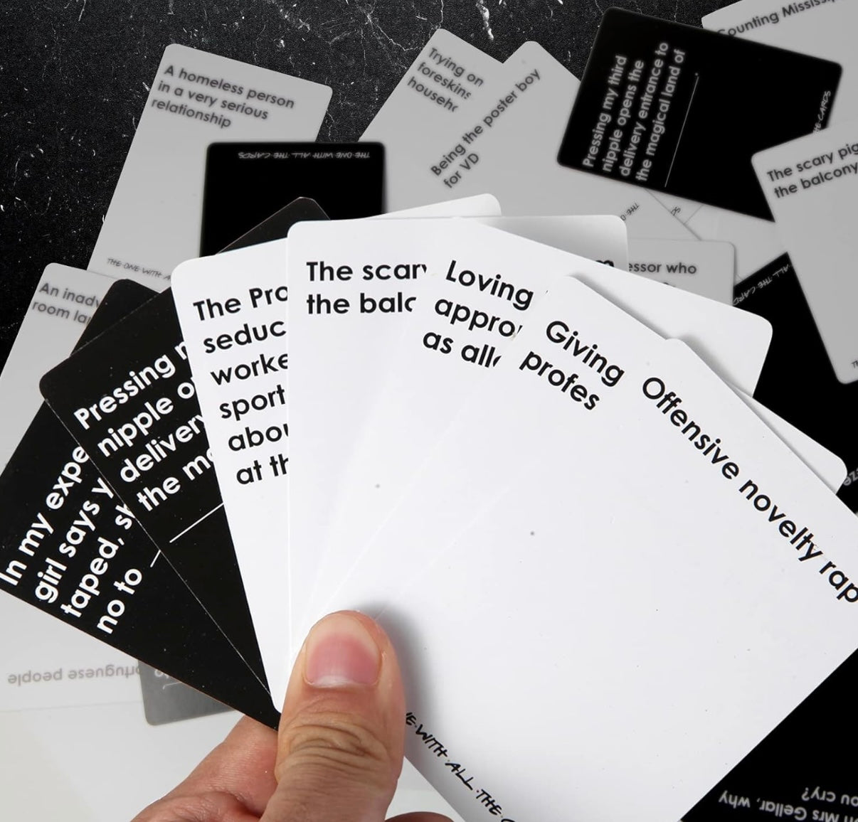 The one with all the cards