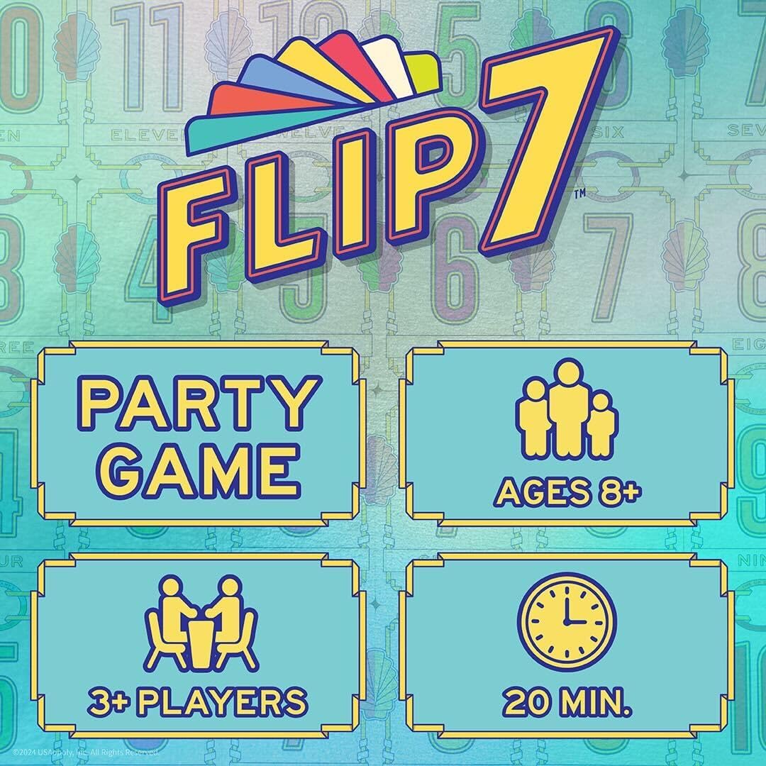Flip 7 – The Greatest Card Game of All Time!
