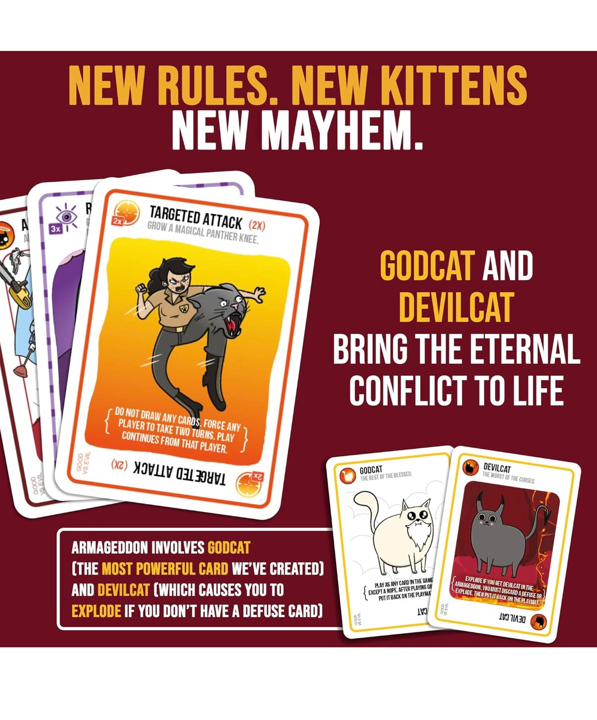 Exploding Kittens: Good vs Evil