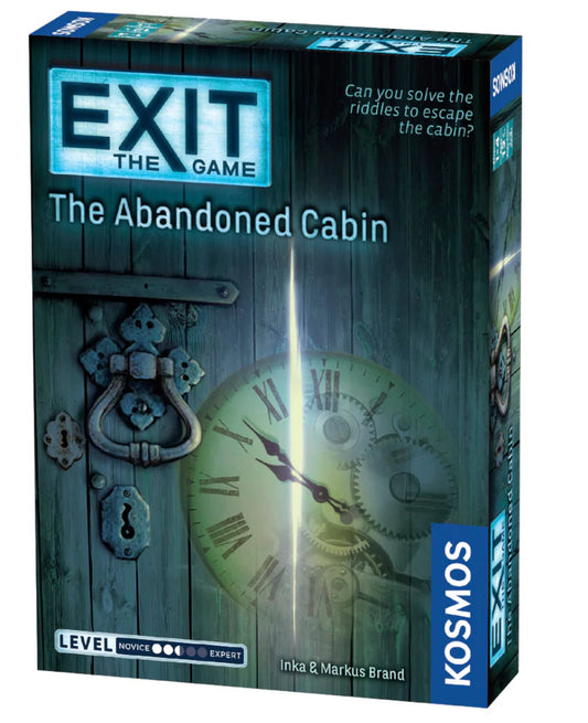 Thames & Kosmos Exit The Abandoned Cabin Card Based Family Escape Room Game