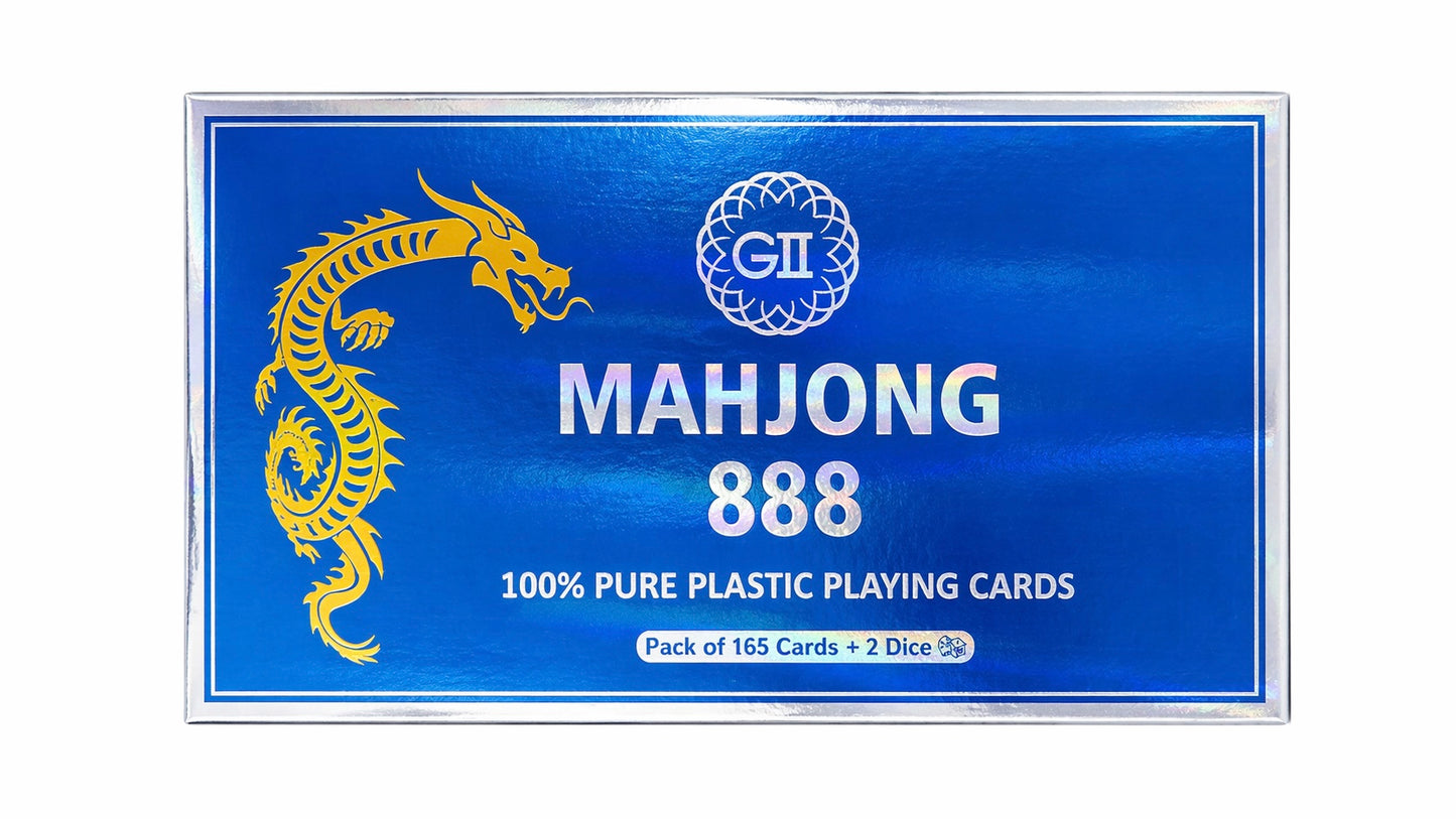 Mahjong 888- Plastic playing cards