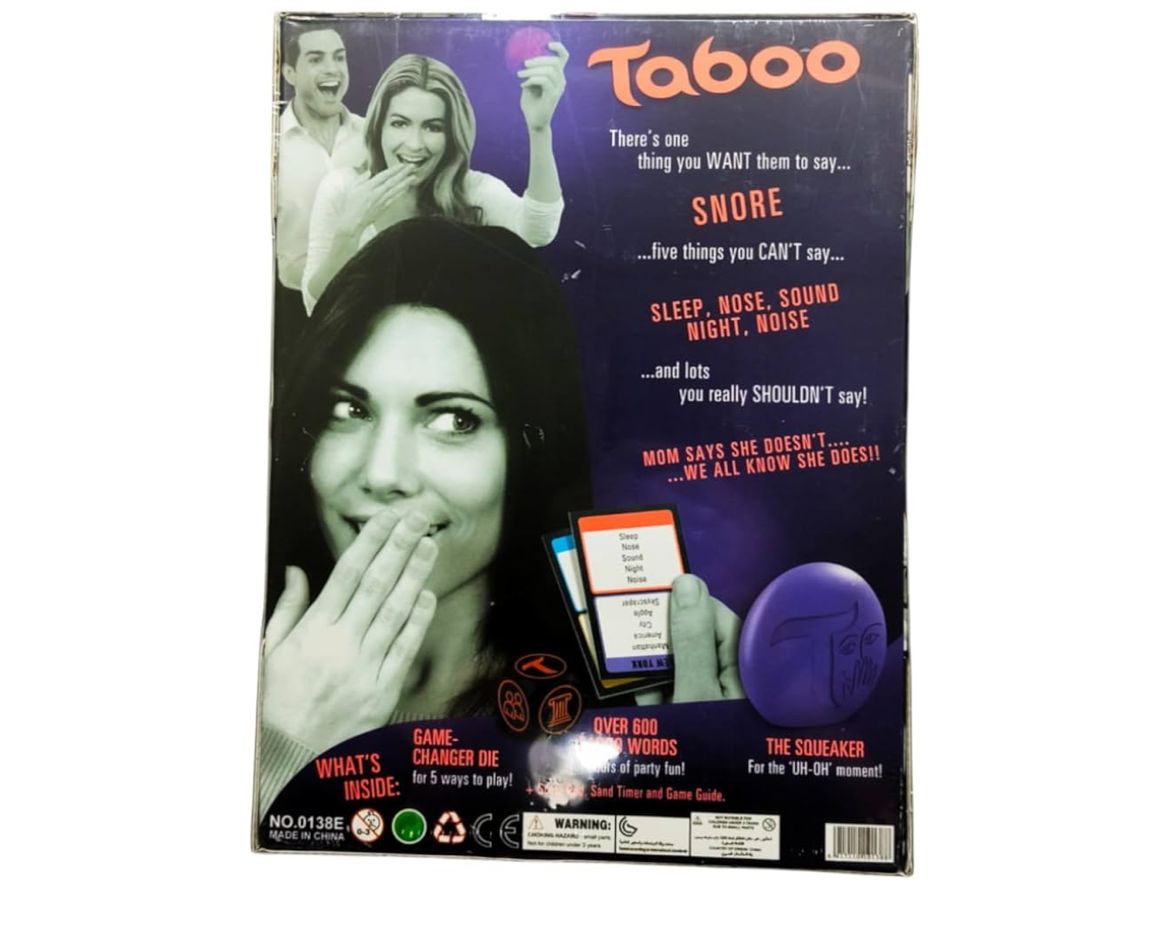 Taboo Board Game