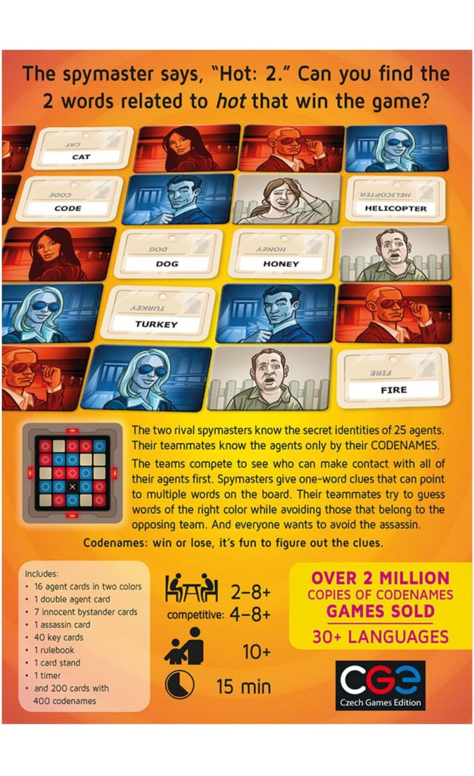 Codenames – The Ultimate Word & Spy Game