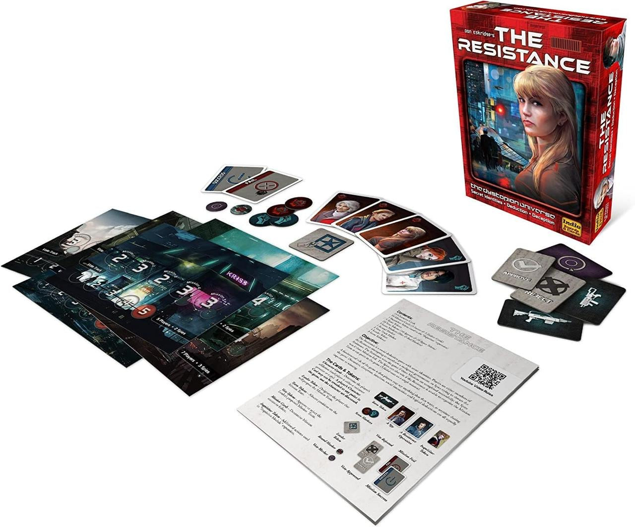 The Resistance – Social Deduction Party Strategy Game | 5–10 Players | Ages 14+ | 30 Min Playtim