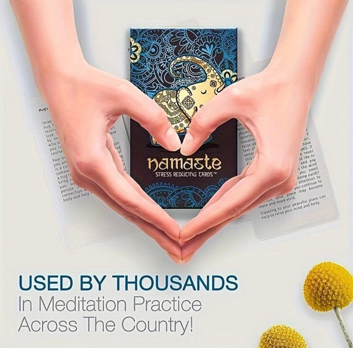 Namaste Mindfulness
Cards - Stress & Anxiety Relief Meditation Cards