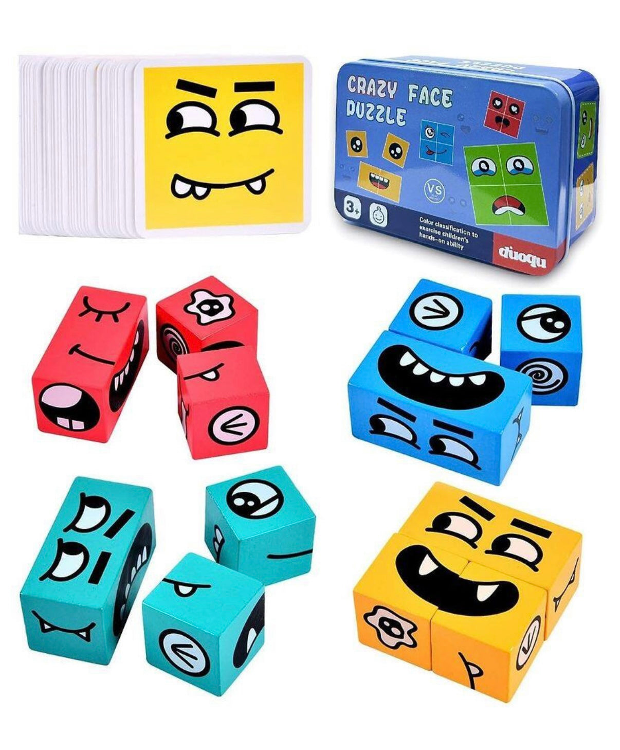 Crazy Face Puzzle