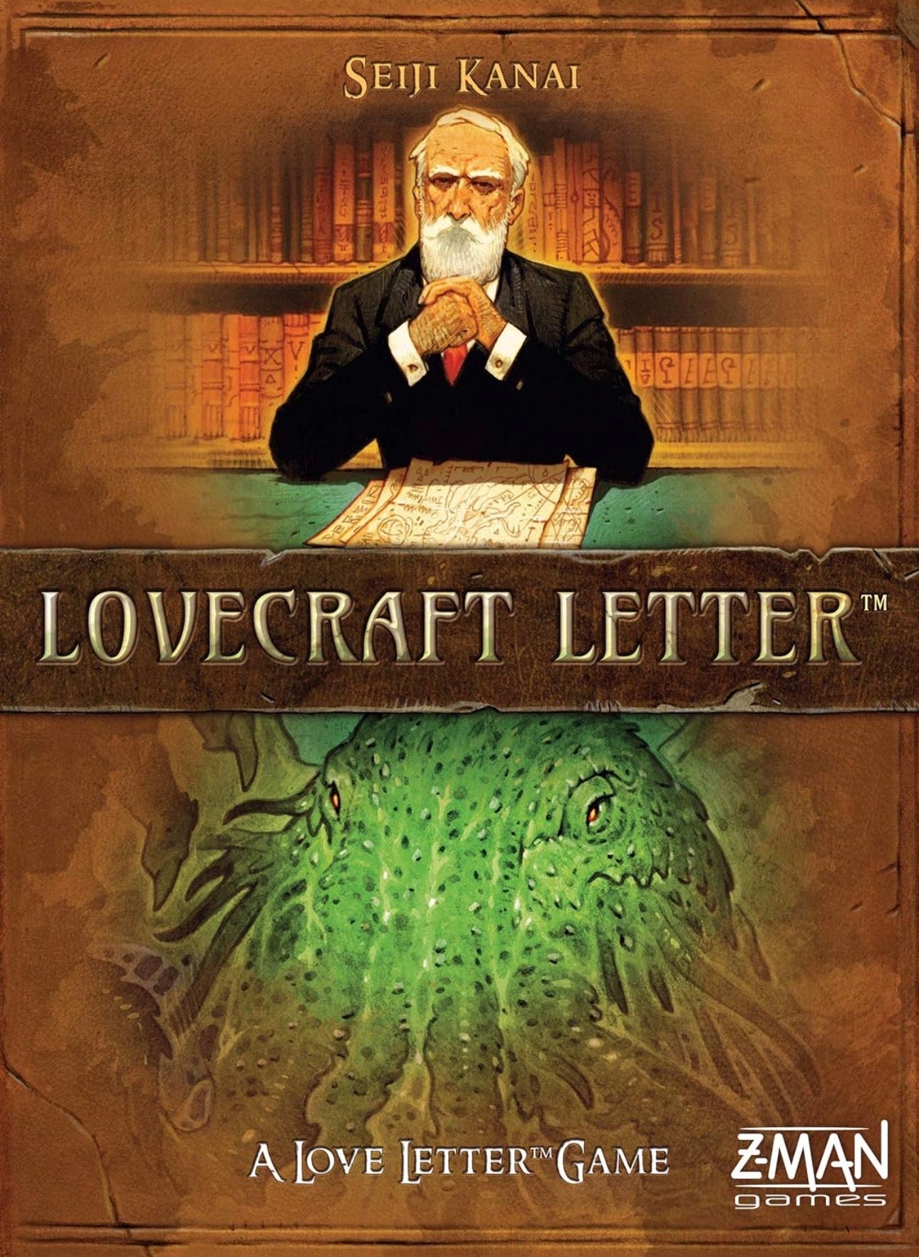 Lovecraft Letter Board Games,Brown