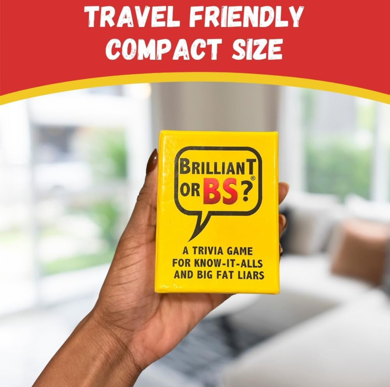 Brilliant or BS? - A Trivia Game for Know-it-Alls and Big Fat Liars - Fun Bluffing Trivia Game for Friends & Family