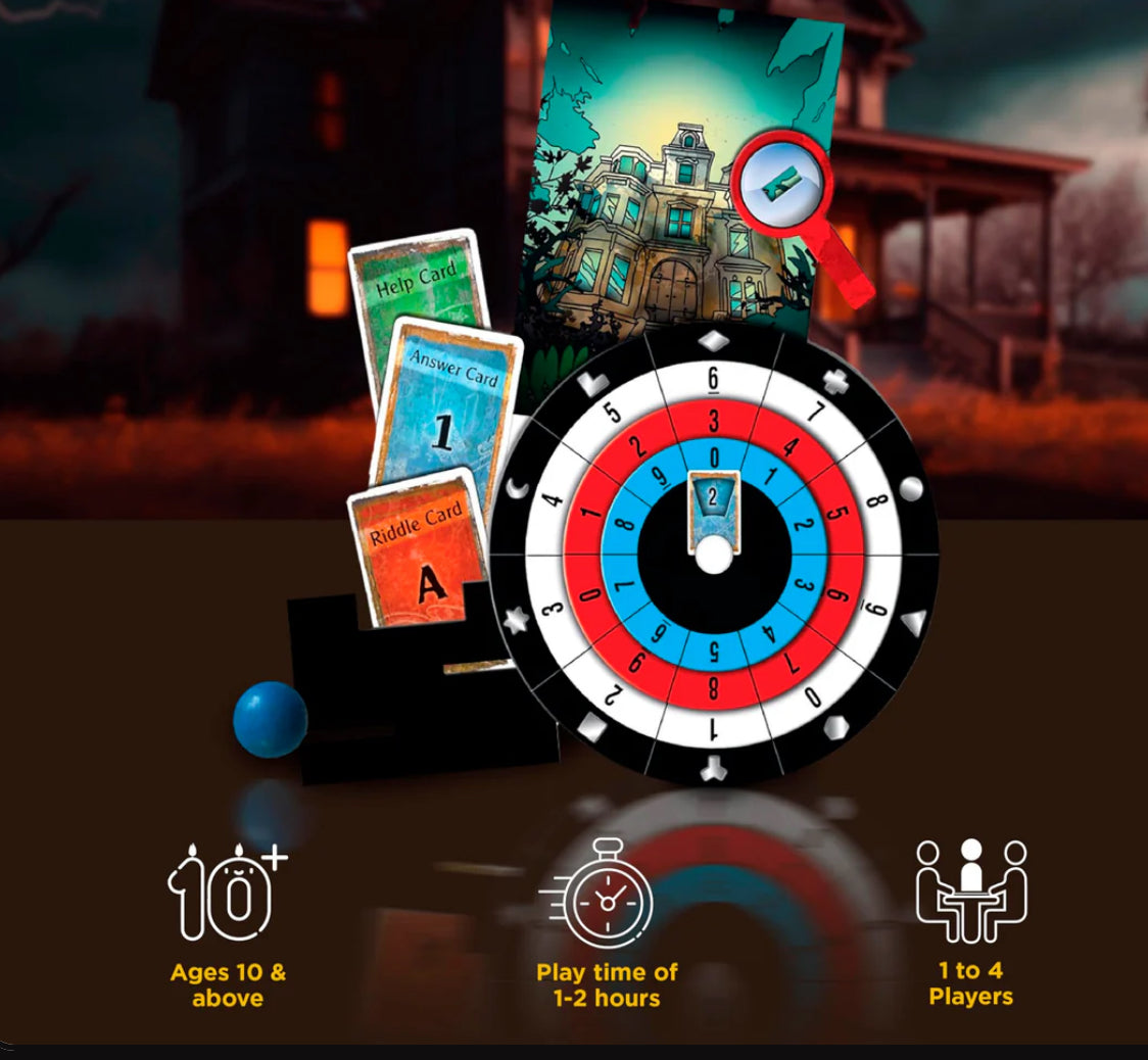 Thames & Kosmos Exit The House of Riddles Card Based Home Escape Room Game