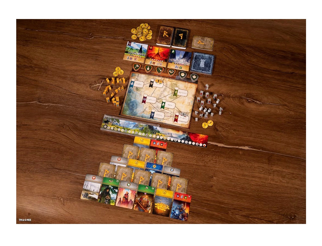 The Lord of The Rings: Duel for Middle-Earth Board Game
