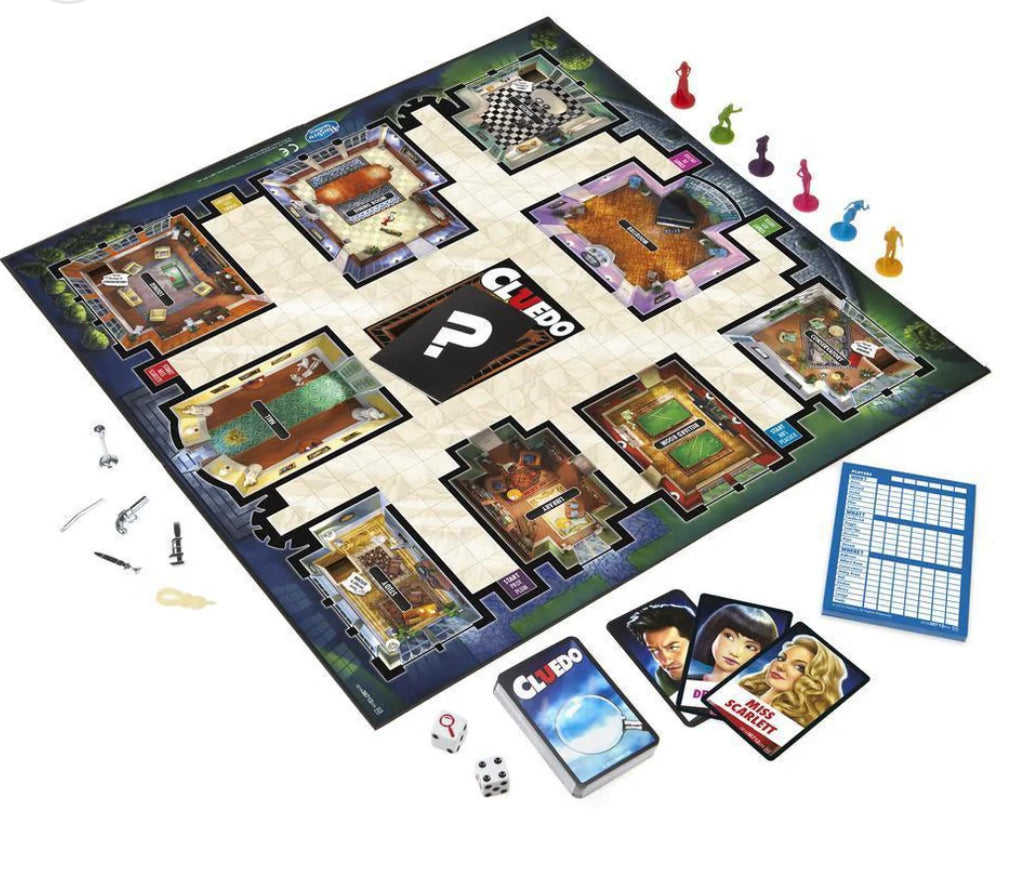 Cluedo : The Classic Murder Mystery Game 2 to 6 Players