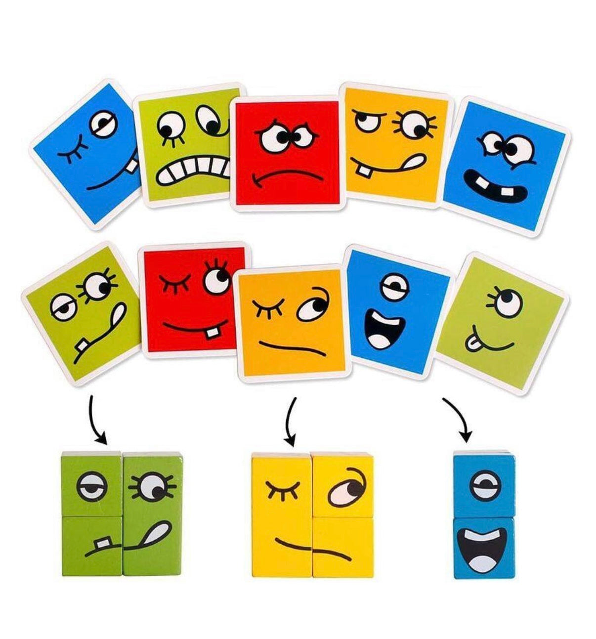 Crazy Face Puzzle
