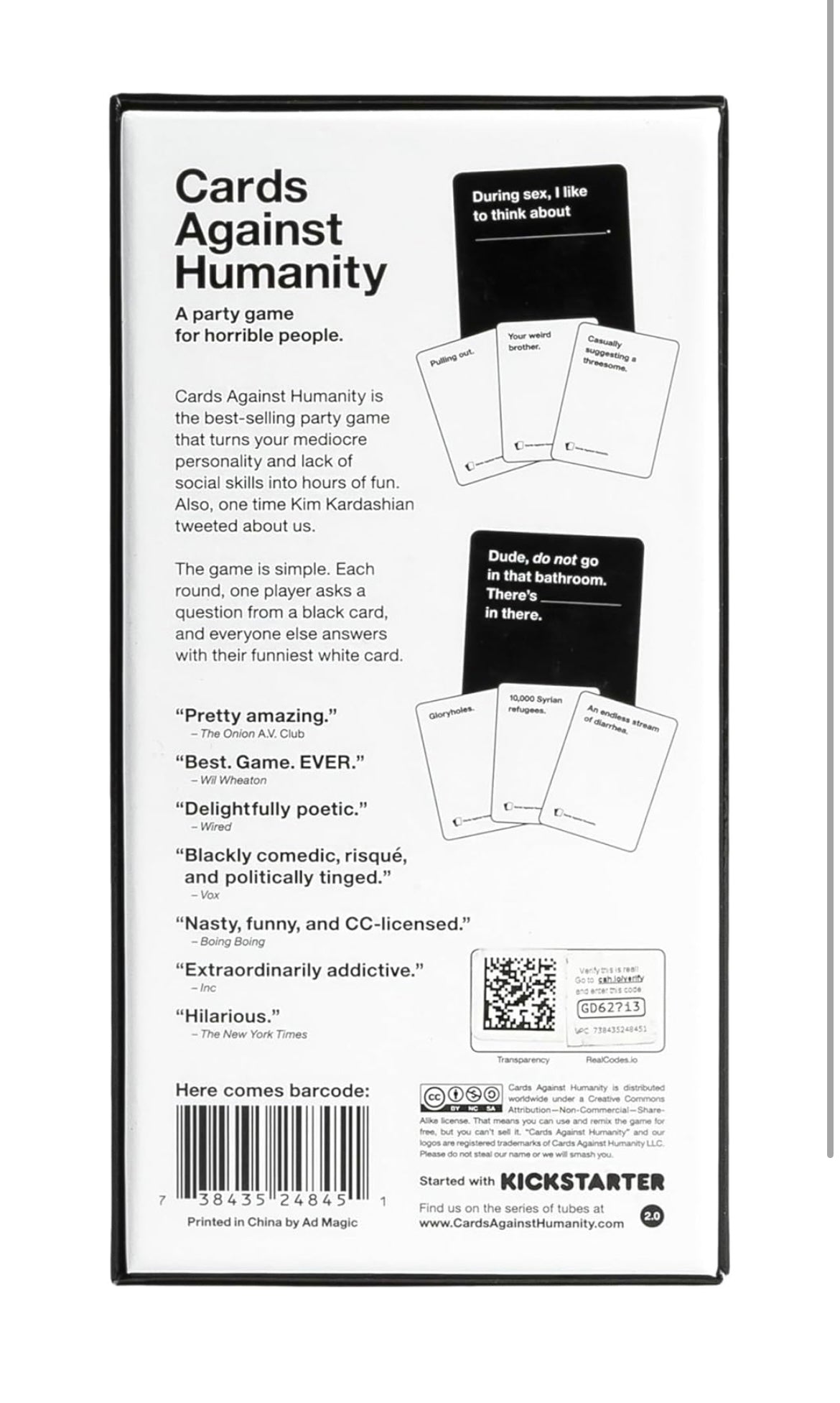 Cards Against Humanity
